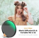 Nano-Xcel Series,ND2-32 and Black-Mist 1/4 2-in-1 28 Multi-Layer, 3 Cleaning cloth - Image 2