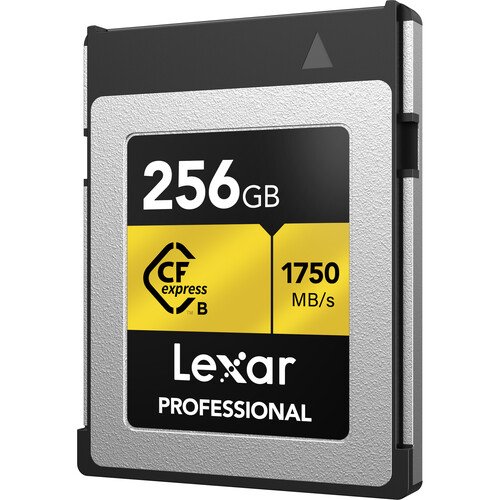Lexar 256GB Professional CFexpress Type B Card GOLD Series - Image 3