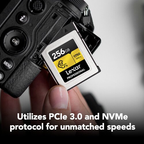Lexar 256GB Professional CFexpress Type B Card GOLD Series - Image 5