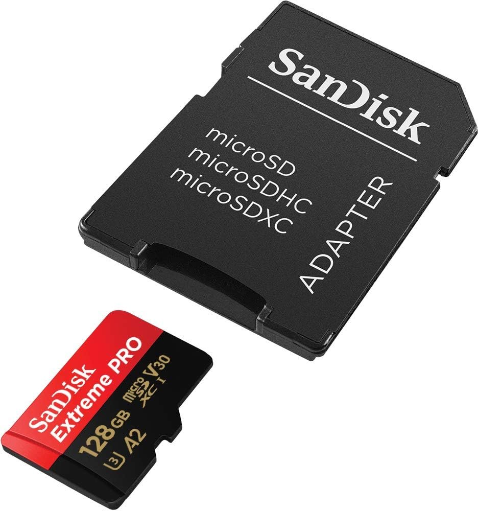 SanDisk Extreme Pro UHS I MicroSD Card 128GB 200MB/s Read, 90MB/s Write for 4K Video - Image 3