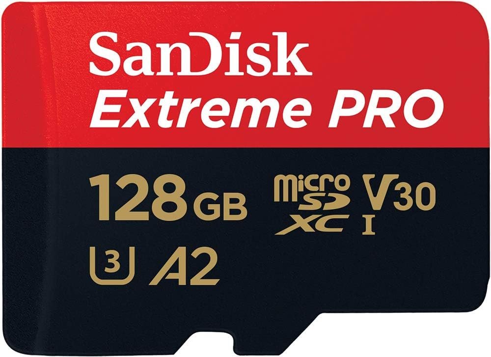SanDisk Extreme Pro UHS I MicroSD Card 128GB 200MB/s Read, 90MB/s Write for 4K Video - Image 2