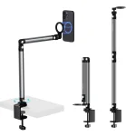 TELESIN Magnetic Mobile Floor Stand P3 FS 01 for Live Video Recording and Overhead Shooting