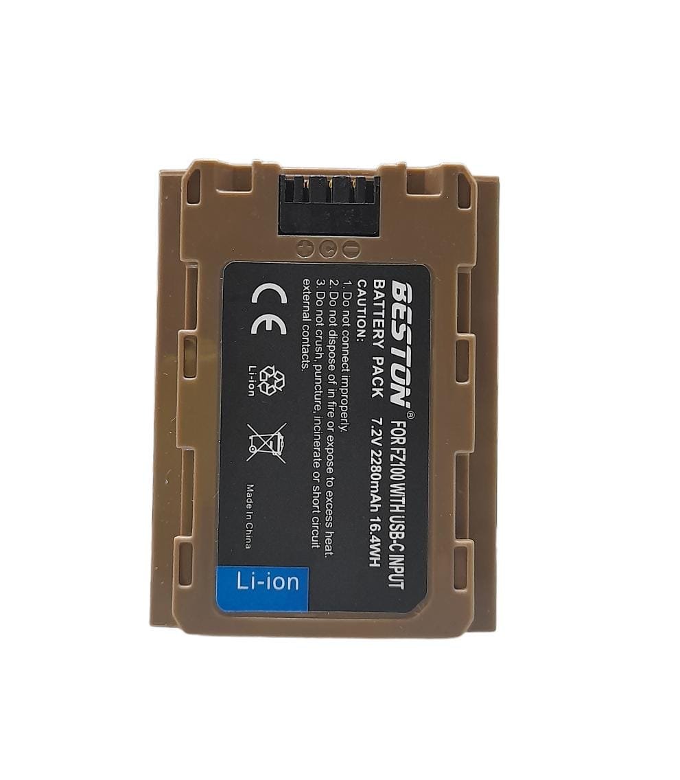 Beston Battery NP-FZ100 Sony Camera Battery with Type-C Charging Input - Image 4