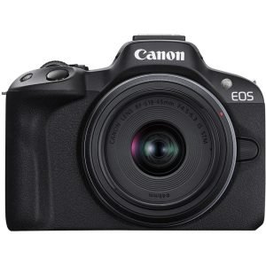 Canon EOS R50 Mirrorless Camera with 18–45mm Lens