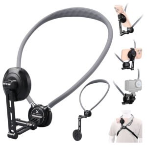 K&F Concept Neck Phone Mount – Grey (KF15.0072)